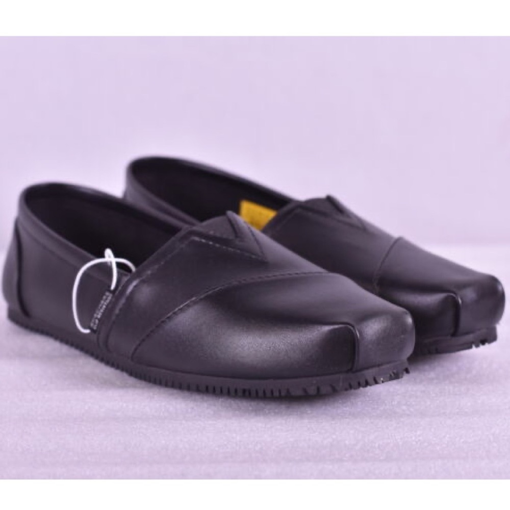 Skechers Work Kincaid II-76575 Black Non-Slip Black Flats Size 10